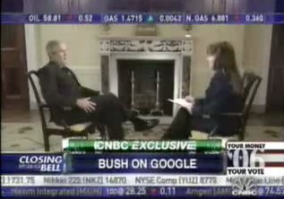 Bush on The Google